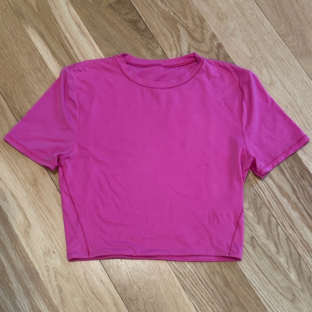 Women's Pink Crop Top